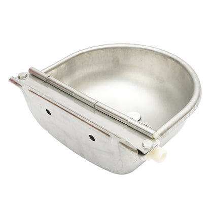 Breckner Germany rozsdamentes acél birka itató állandó szintszabályozóval 2.5L 250x240x100mm és 750mm tömlőmenettel 1/2 Breckner Germany