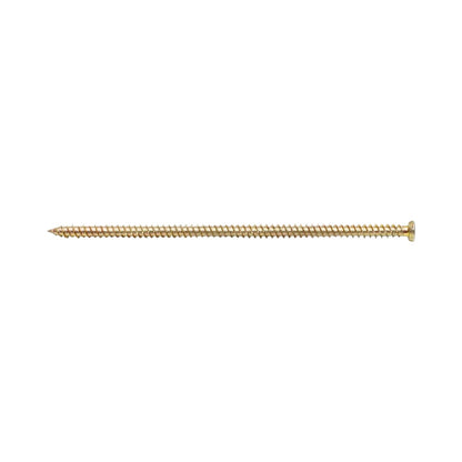Ajtó-ablak szerelőcsavar 7.5x182mm, torx TX30, sárga cinkozott acél 100 db/doboz