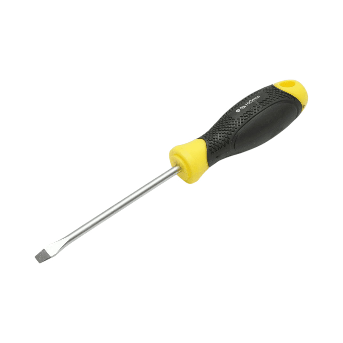 5x100 mm-es egyenes csavarhúzó professzionális mágneses hegygel Cr-V Crownman