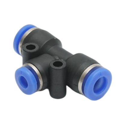 Gyors T csatlakozó redukció műanyag 6x4x6mm