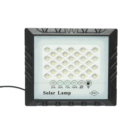 25W-os ledes reflektor 3W-os napelemmel, 4000mAh akkumulátorral és IP67-es távirányítóval Breckner Germany