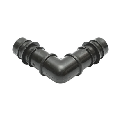 Csőkönyök, öntözőtömlő D16x16 mm 90 fokban