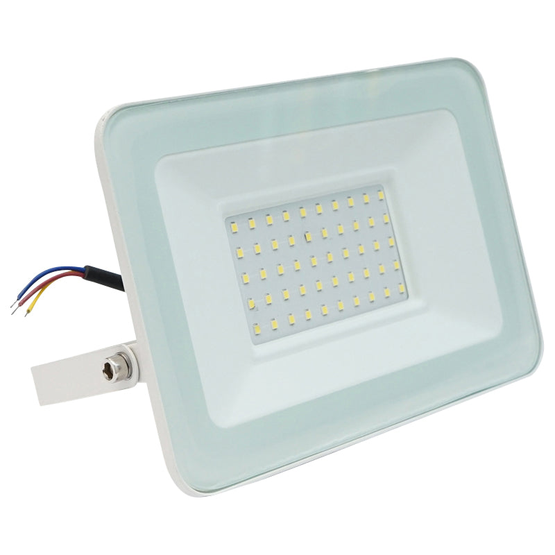 LED reflektor 50W, 220V, 6500K, IP67 fehér 200x135mm Breckner Germany
