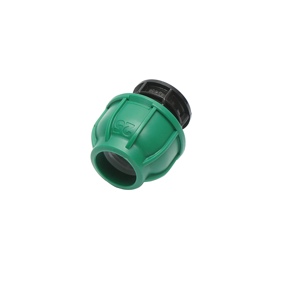 D25mm PN10 Bar D25mm tömörítő kupak öntözőrendszerekhez