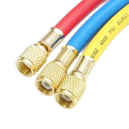 Tömlőkészlet 90cm, 3 színű, R-410a freon töltéshez