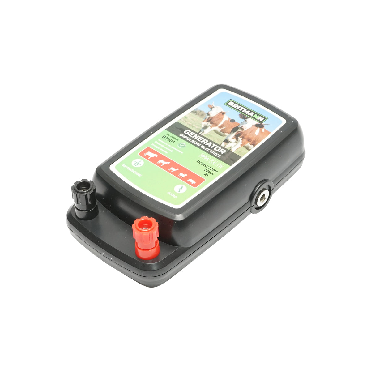 2 Joule impulzusgenerátor elektromos kerítéshez 20Km, 12V/220V BRITMANN
