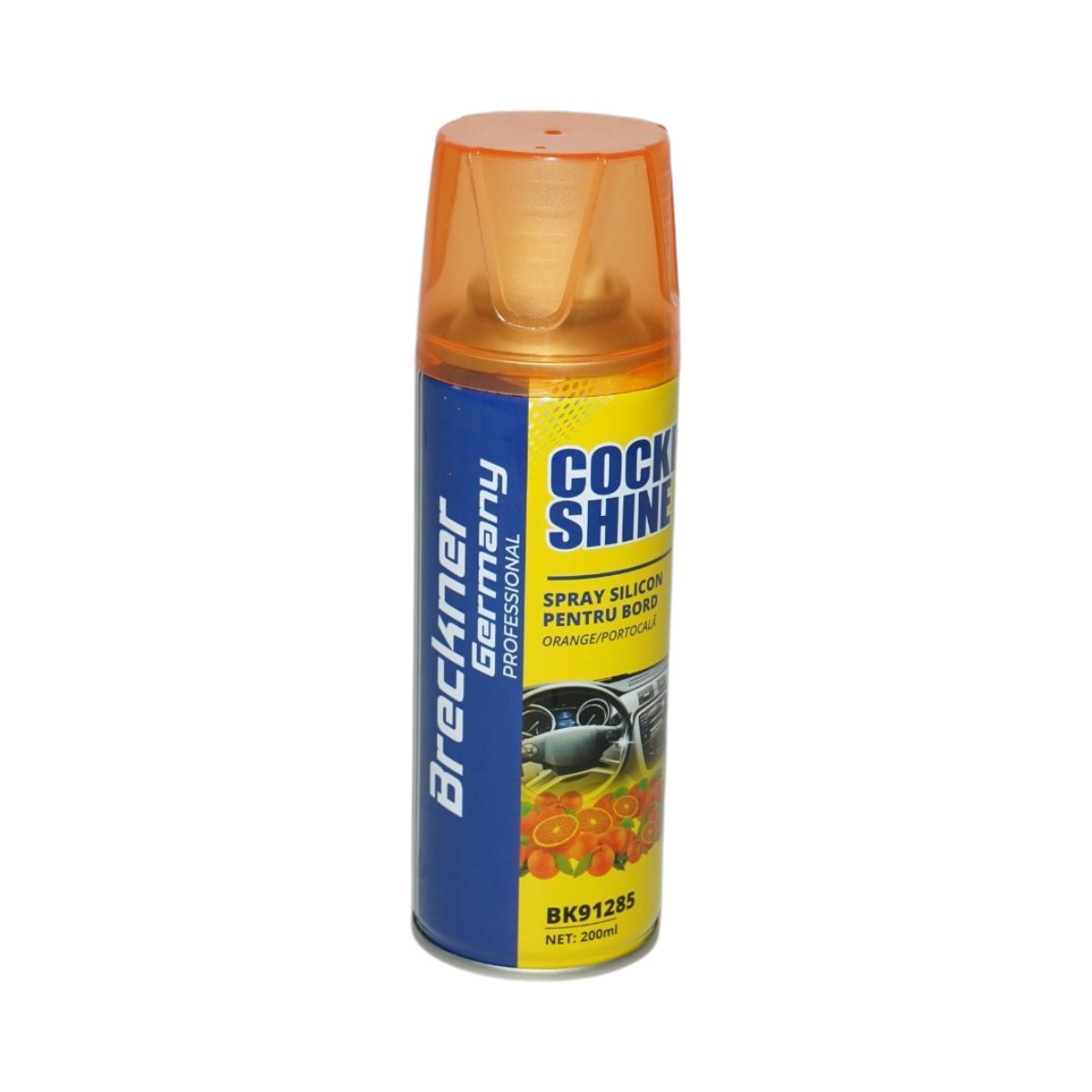 Szilikon műszerfal spray antisztatikus narancs 200ml Breckner Germany
