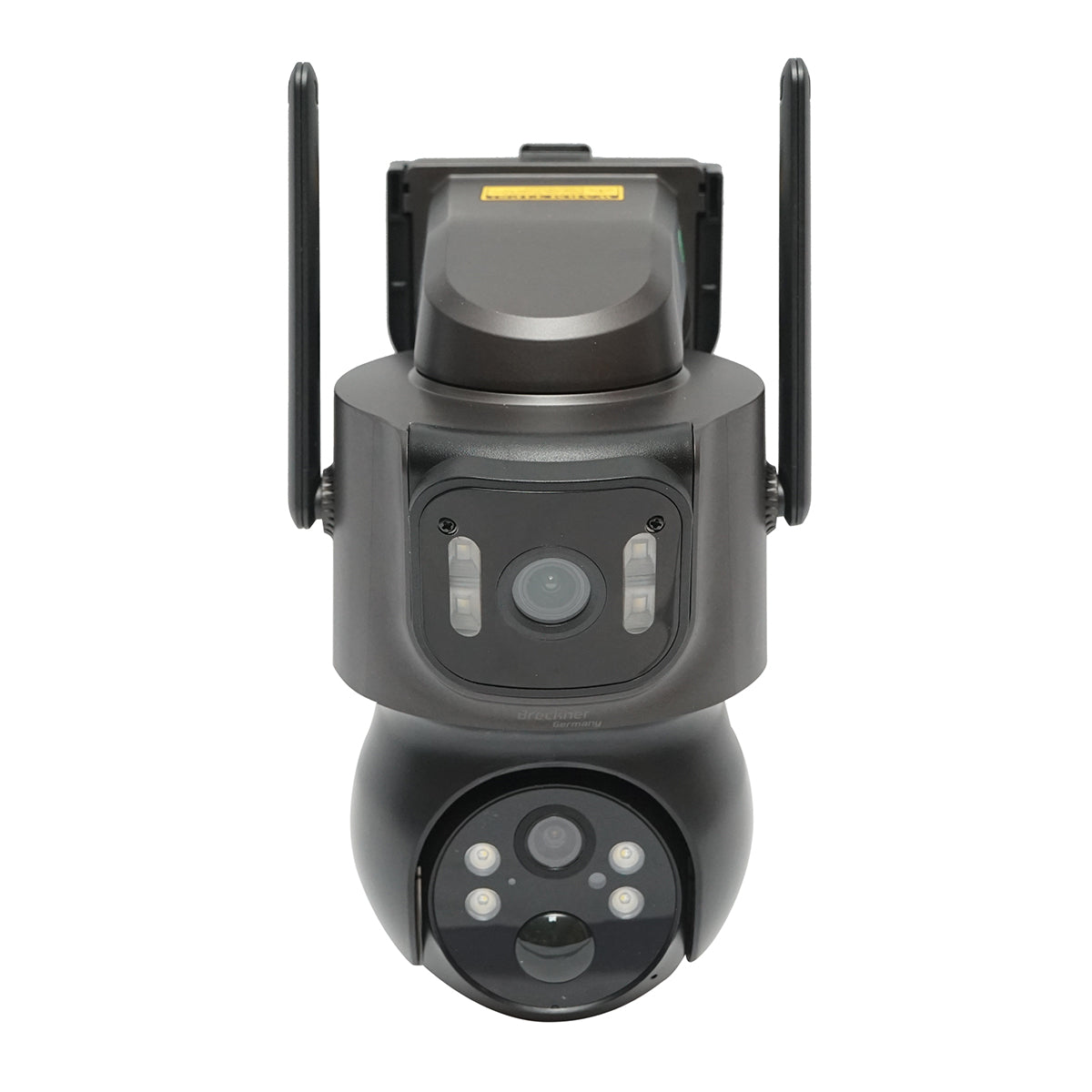 4 MP-es kettős objektíves megfigyelő kamera 7,6 W-os napelemmel, 18650-es gyorstöltő akkumulátorral, WIFI 2,4 GHz, 360 fokos PTZ PTZ 360 fokos PTZ mozgásérzékelővel, emberi PIR érzékeléssel, riasztással, éjjellátással és iCSee alkalmazással.