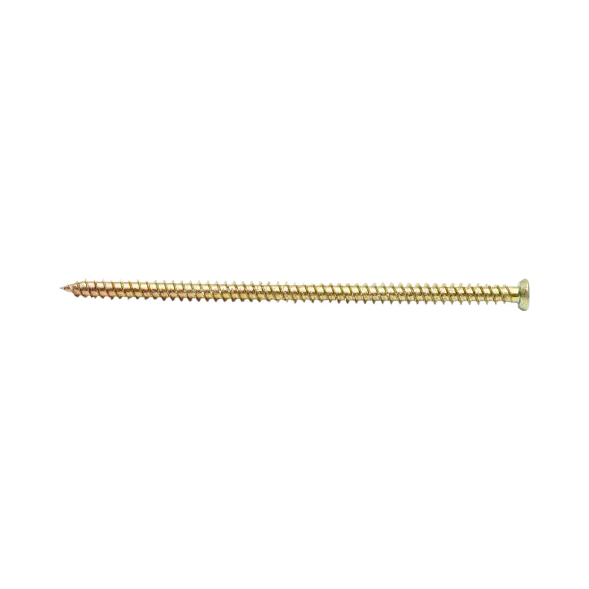 Ajtó-ablak szerelőcsavar 7.5x152mm, torx TX30, sárga cinkozott acél 100 db/doboz