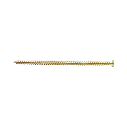 Ajtó-ablak szerelőcsavar 7.5x152mm, torx TX30, sárga cinkozott acél 100 db/doboz