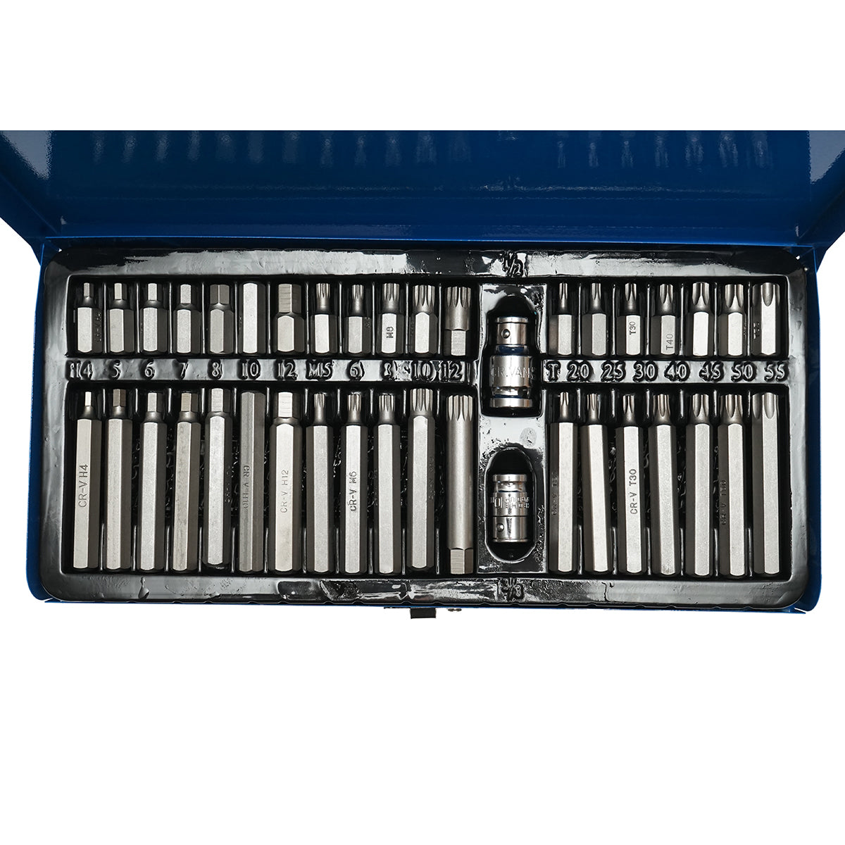 41 darabos imbus, torx, hex és spline bit készlet Breckner Germany