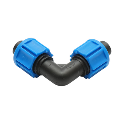 Csepegtető könyök külső menettel D16x16mm öntözőrendszerekhez