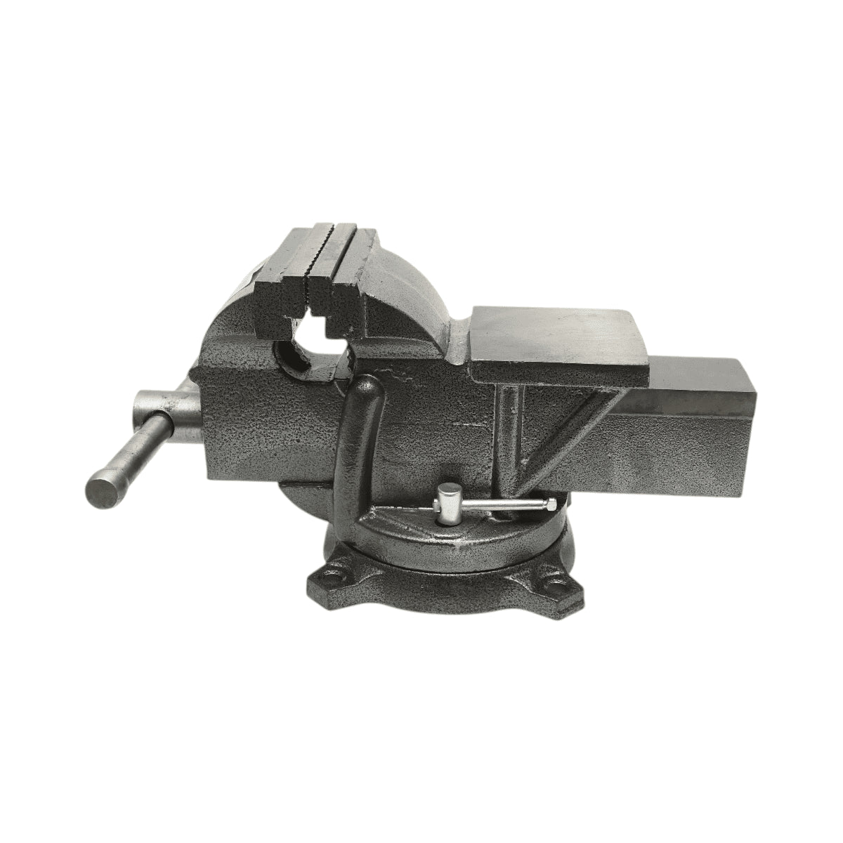Forgó talppal és 100 mm-es üllővel ellátott satuba Heavy Duty Crownman
