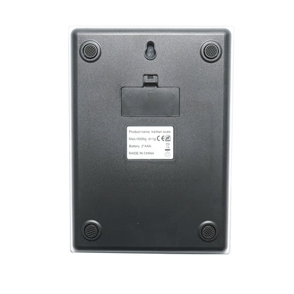 5 kg-os elektronikus konyhai mérleg, tára funkció, biztonsági üveg platform