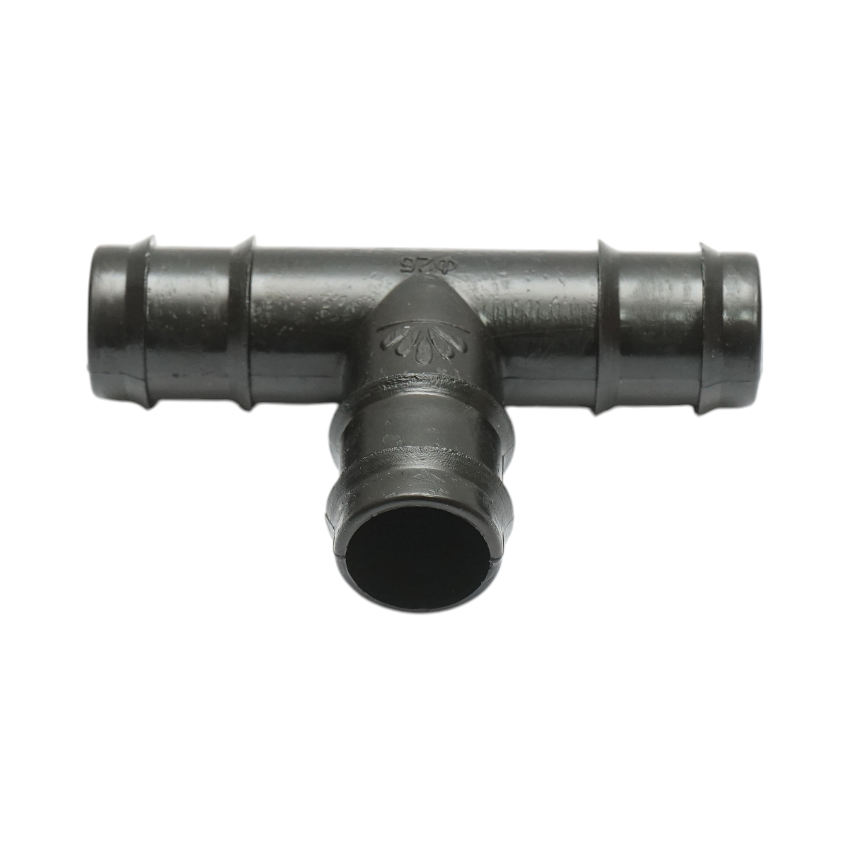 Egyenlő csatlakozó csonk 25x25x25mm csepegtetőcsöves öntözőrendszerekhez