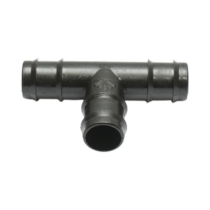 Egyenlő csatlakozó csonk 25x25x25mm csepegtetőcsöves öntözőrendszerekhez