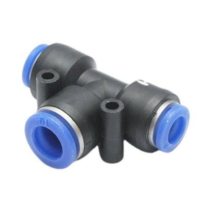 Gyors T csatlakozó műanyag adapter 8x10x8mm