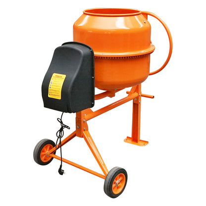 Betonkeverő 550 W, 140 l tál térfogat, öntöttvas fogaskerék és korona, 48 kg Breckner Germany