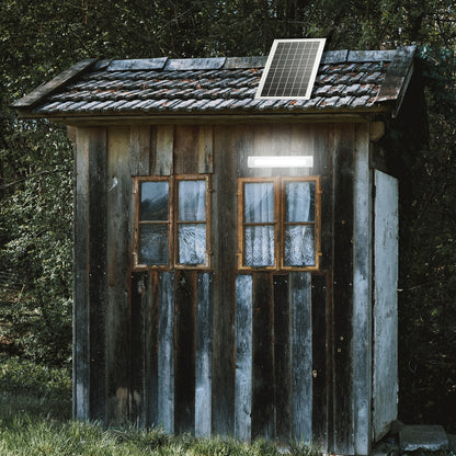 LED lámpa 150W, 6500K, polikristályos napelemmel, távirányítóval és 3600mAh IP20 akkumulátorral Breckner Germany