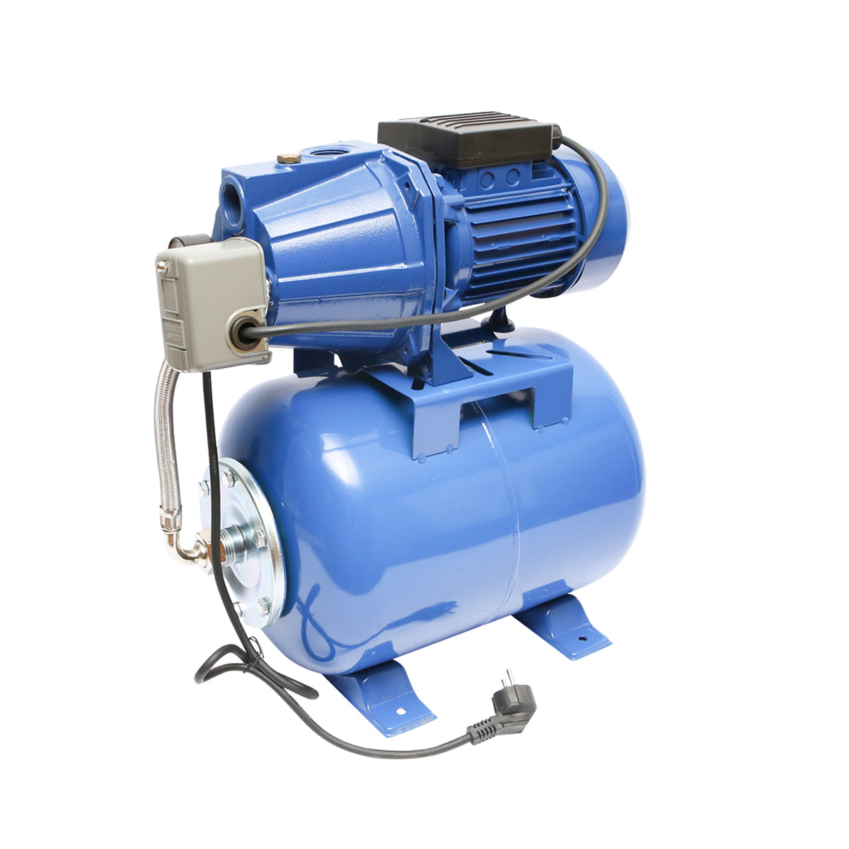 Víznyomásfokozó, hidrofor, 550W 220V, áramlás 45L/min, H50m, tartály 24L, sebesség 2860 r/min AUTOJET80S Breckner Germany
