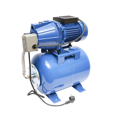 Víznyomásfokozó, hidrofor, 550W 220V, áramlás 45L/min, H50m, tartály 24L, sebesség 2860 r/min AUTOJET80S Breckner Germany