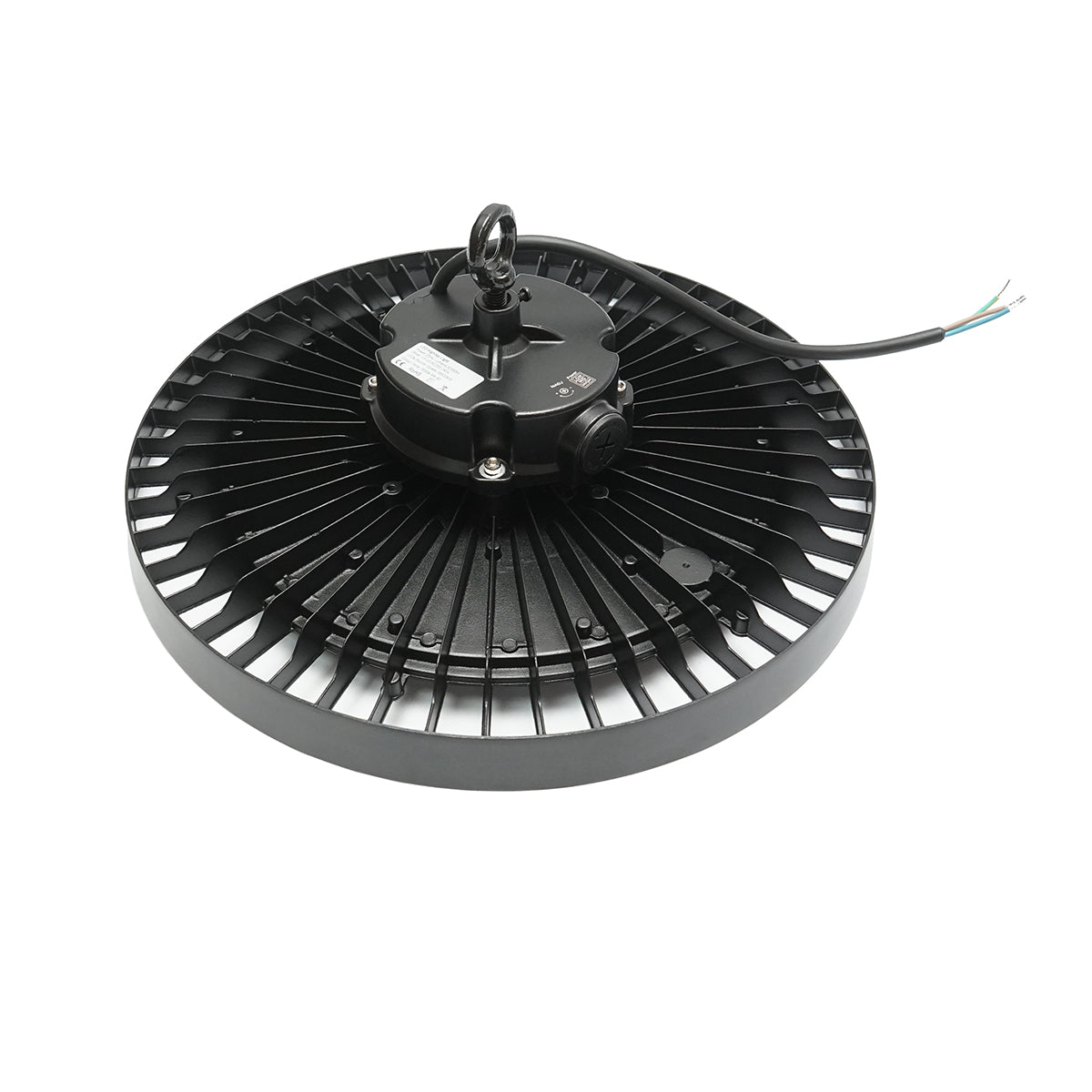 Ipari LED High-Bay lámpa 200W, 220V, 6000K, 30000lm raktárakhoz, raktárakhoz 380x140mm Breckner Germany