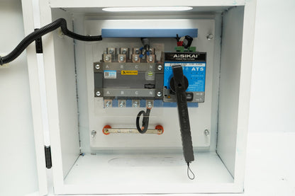 Automatikus átviteli kapcsoló ATS 125A, 400V, 4P elektromos generátorhoz 110KVA