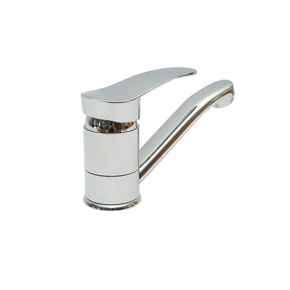 Breckner Germany 19cm-es csaptelep, mosogató csővel, polírozott króm, Germany