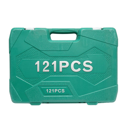 Hatszögkulcsos, fix, torx, racsnis dugókulcs készlet 121 db Breckner Germany