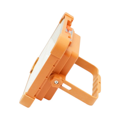 Hordozható LED reflektor 100W napelemes panellel 1.5W, 3600mAh akkumulátor, 6 világítási mód, mágnes, karabiner, USB Power Bank 210x170x55mm Breckner Germany