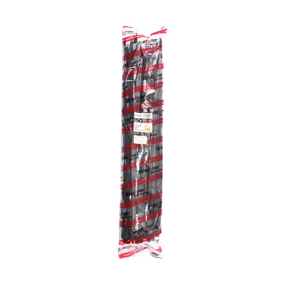 Fekete műanyag nyaklánc 3.6x360mm 100 db/készlet Breckner Germany