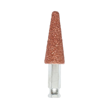Csiszolókő polírozó abrazív kúpos 19x50mm, szemcseméret K36, hatszögletű szár 3/8 inch