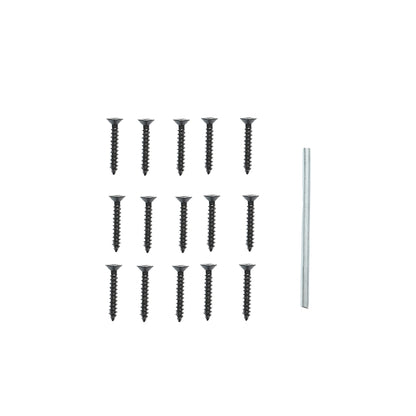 2 db 125 mm-es lengőpántok készlet csavarokkal