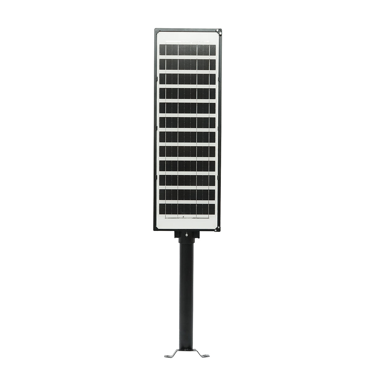 Napelemes LED utcai utcai lámpa 200W 6500K 12W-os napelemmel, 12000mAh akkumulátorral, távirányítóval, IP65 oszlopra szerelhető Breckner Germany
