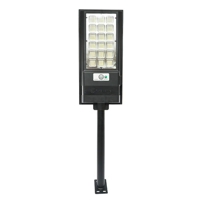 Napelemes LED utcai utcai lámpa 150W, 6500K, IP65, 15W-os napelemmel, LiFePO4 18Ah akkumulátorral, mozgásérzékelővel és oszlopra szerelhető Breckner Germany
