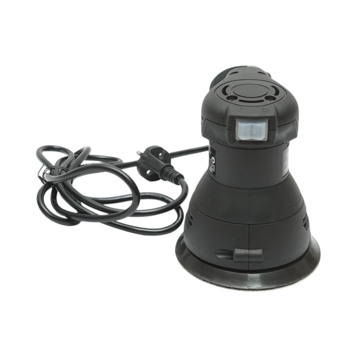 Professzionális excentrikus orbitális csiszoló 125mm, 350W, 220V, porgyűjtő zsák, 6 fokozatú sebesség 8000-12000rpm