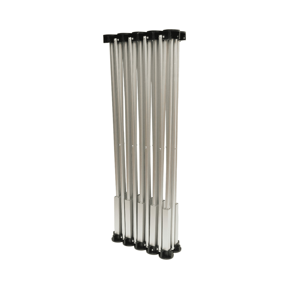 Összecsukható harmonika munkaasztal 10 lábbal, alumínium vázzal 226x61x72cm