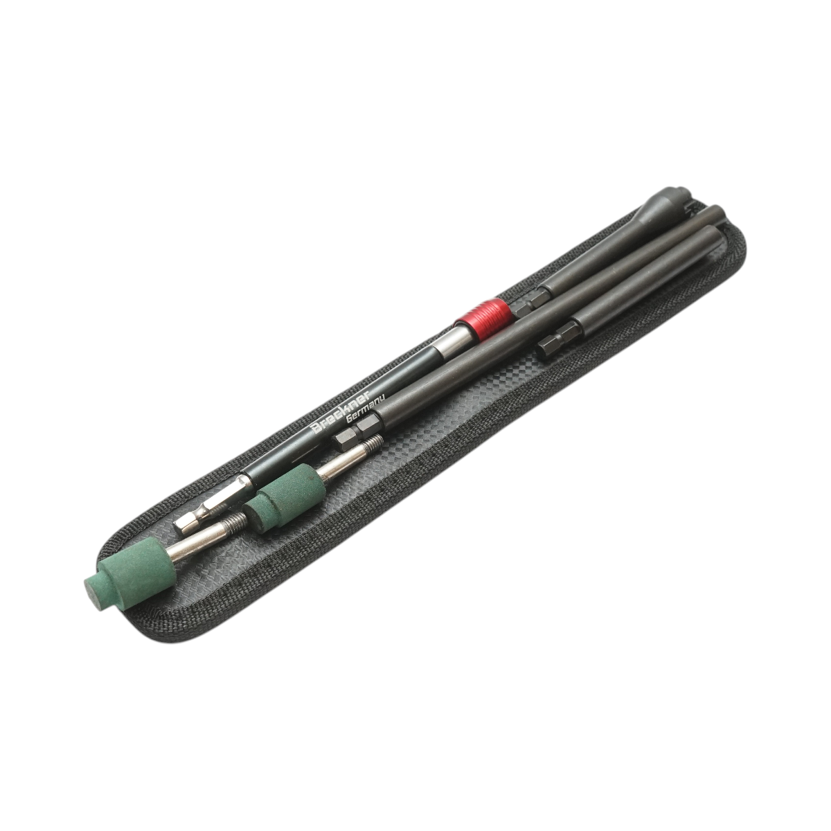 Breckner Germany szelepfészek-tisztító marókészlet tubeless autófelnikhez, 7 részes