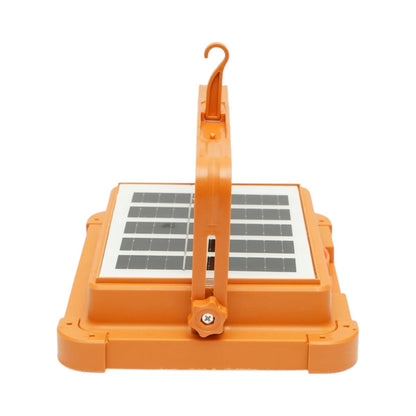 Hordozható LED projektor 200W napelemes panellel 3W, 12000mAh akkumulátor, 6 világítási mód, mágnes, kampó, USB Power Bank Breckner Germany