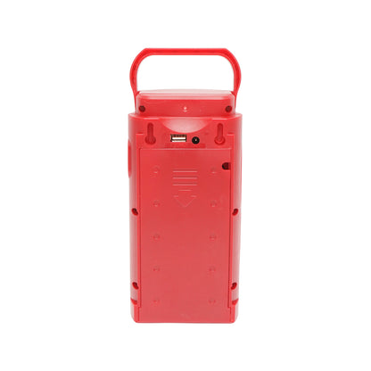 Lámpa, hordozható LED munkalámpa 6V 4Ah akkumulátorral, USB, 100x95x200mm FELINAR