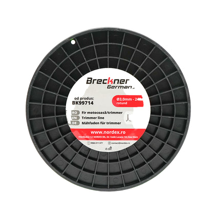 Fűkasza damil, kerek 3 mm x 240 m Breckner Germany