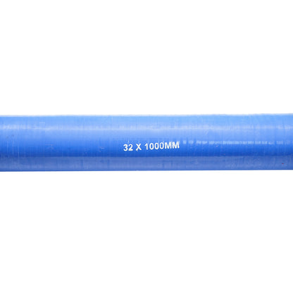 Egyenes hűtőtömlő int. 32x1000mm szilikon textilbetéttel Breckner Germany