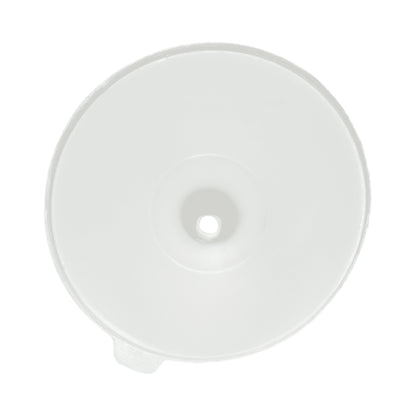 Műanyag tölcsér 120 mm alba