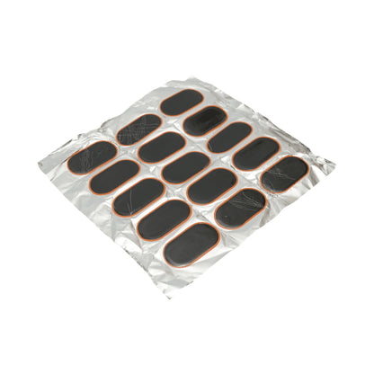 Ovális vulkanizáló foltok 41x76mm belső csövekhez 15 db/készlet Maruni made in Japan