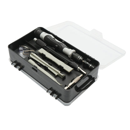 Precíziós csavarhúzó készlet bitek, torx, kereszt, hatszögletű, elektronikai 115 db