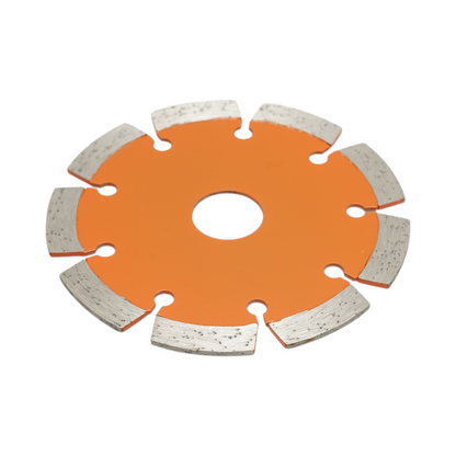 Gyémánt szegmentált tárcsa 115x22.23mm, szegmens 10mm téglához, betonhoz, falazathoz, falazathoz, csavarokhoz, kőhöz Breckner Germany