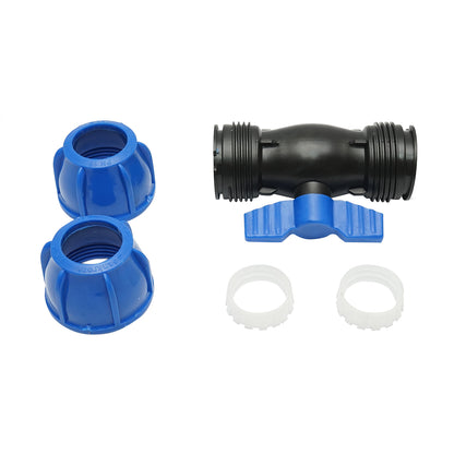 D40x40mm, PN16, öntözőrendszerekhez való tömörítő golyóscsap D40x40mm, PN16