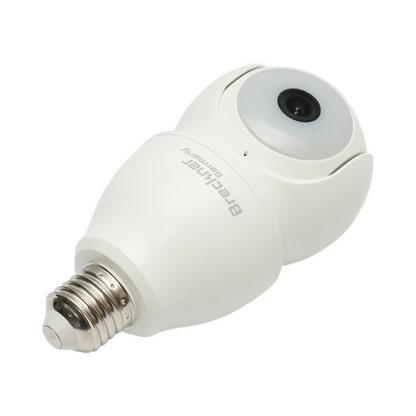 Okos megfigyelő kamera 2MP E27 izzófoglalat típus, WIFI 2.4GHz, PTZ 360 fok, riasztás, mozgásérzékelő, AI emberi detektálás és iCSee alkalmazás
