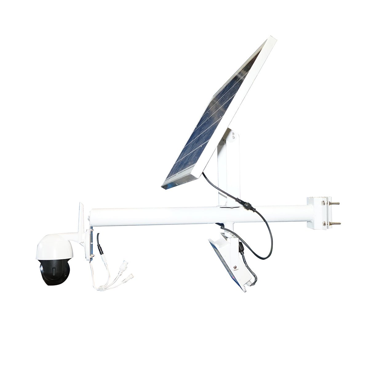 200 W-os LED-lámpa 50 W-os napelemmel és WIFI megfigyelő kamerával Breckner Germany