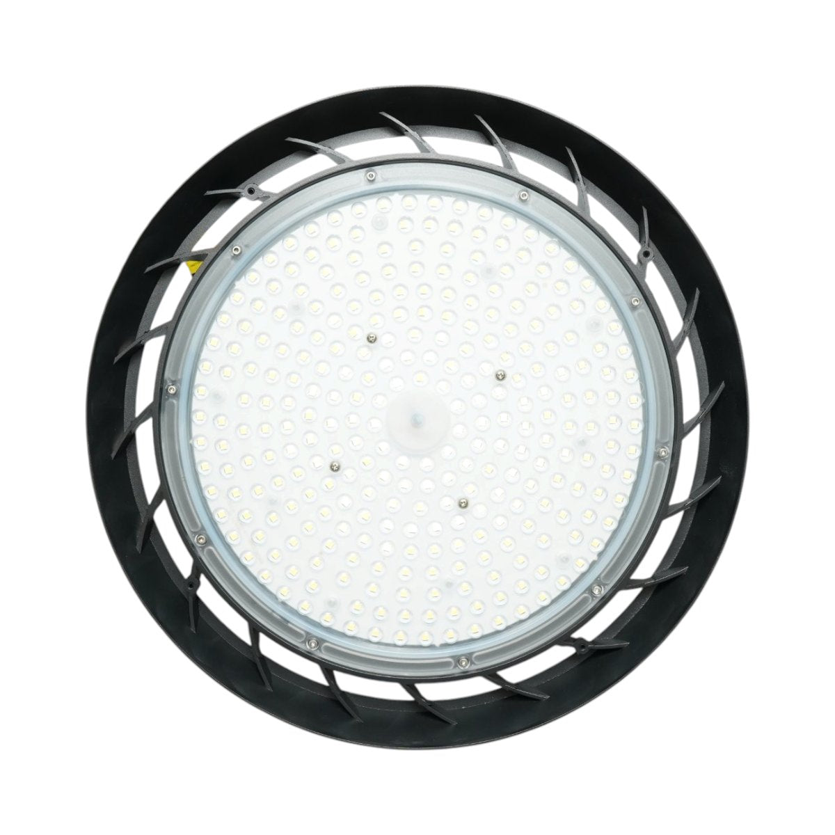 Ipari LED UFO High-Bay lámpa 200W, 100-265V, 6500K, 40000lm csarnokokhoz, raktárakhoz 375x50mm IP65 Breckner Germany